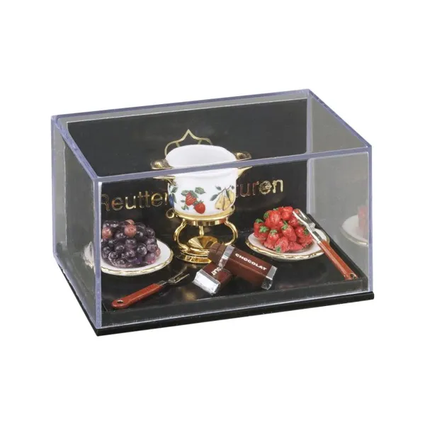 001.417/6 - Miniature, chocolate fondue