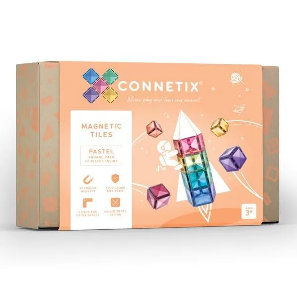 CT-P-00040-SQ - 40 Piece Pastel Square Pack EU
