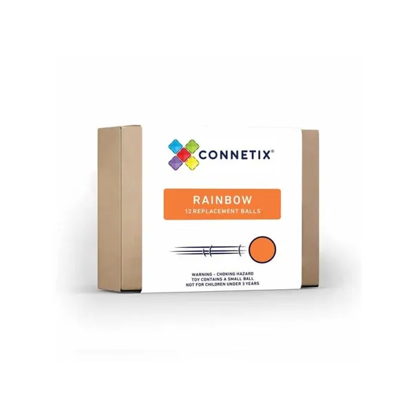 CT-R-00012-BA - 12 Pc Rainbow Replacement Ball Pack
