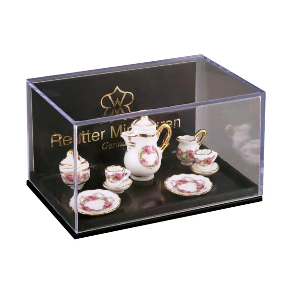 Coffee Service 2 Persons, Rose Ribbon