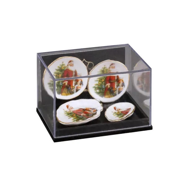 2 Dinner set, Father Christmas