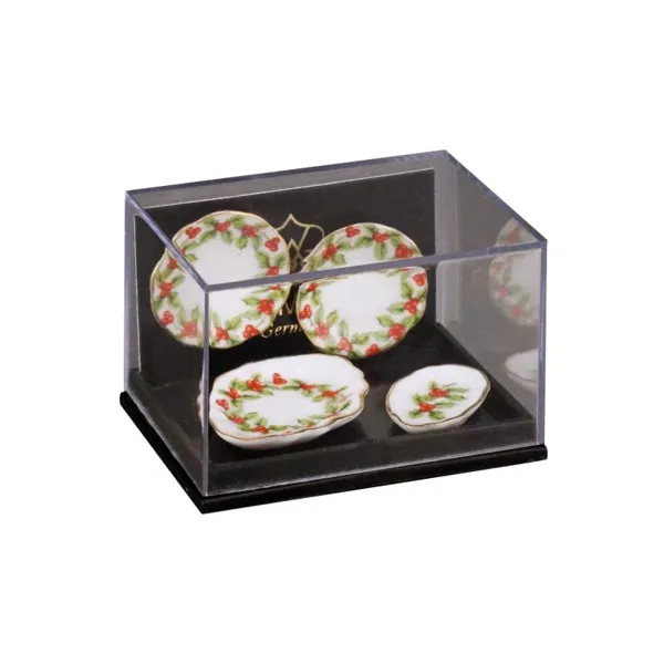 001.546/5 - Miniature, 2 place settings "Mistletoe
