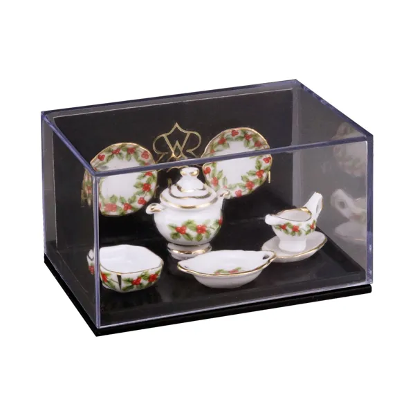 Dining set 2 persons, mistletoe