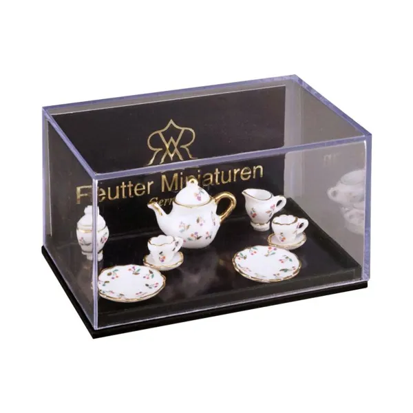 001.565/6 - Miniature, tea set for 2 persons "Cherry