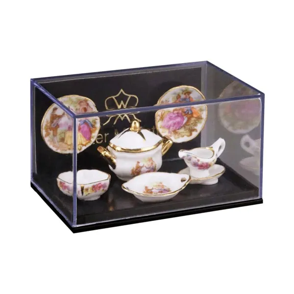 001.587/6 - Miniature, Dining Service for 2 Persons "Baroque