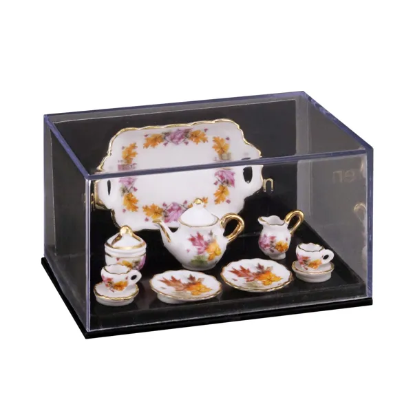 Coffee Service with Tray, Thanksgiving