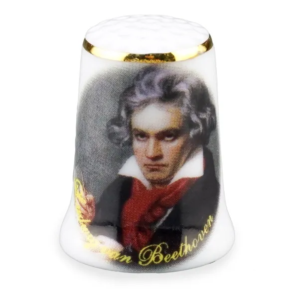 Thimble Porcelain, Ludwig van Beethoven
