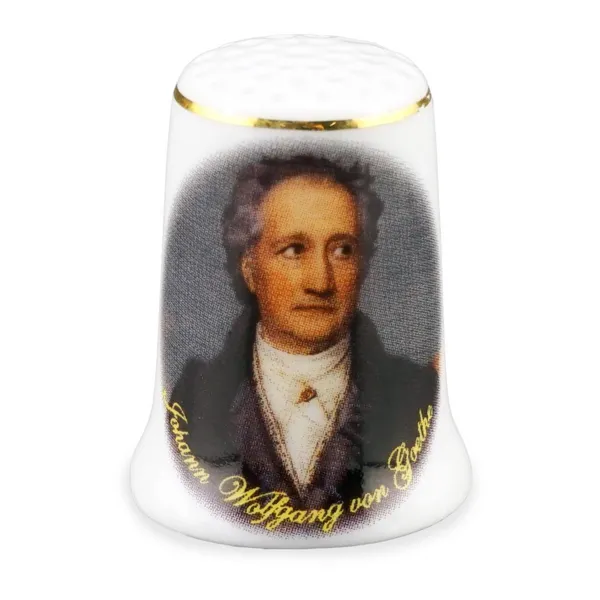 Thimble Porcelain, Johan Golfgang von Goethe