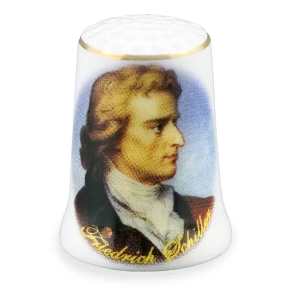 Thimble Porcelain, Friedrich Schiller