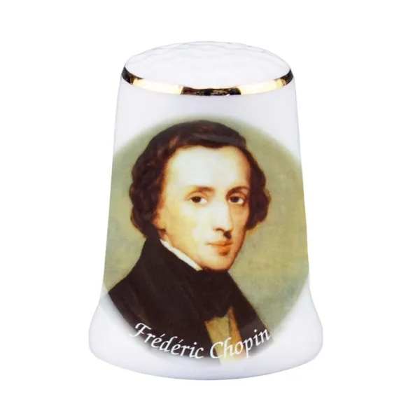 Thimble Porcelain, Frederic Chopin