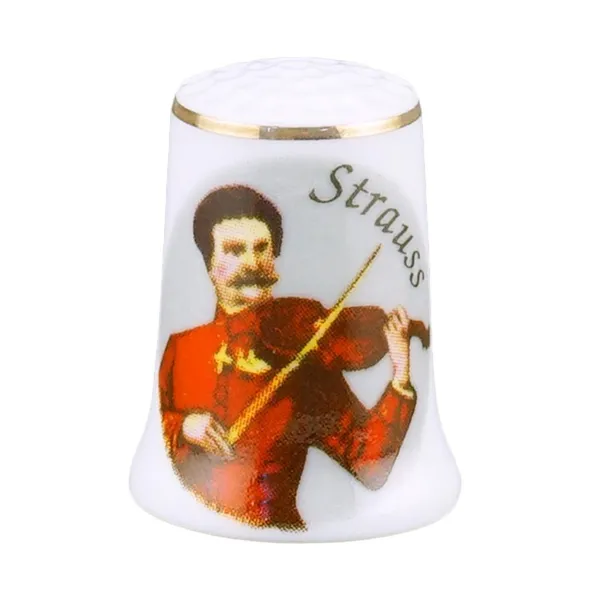 Thimble Porcelain, Johann Strauss