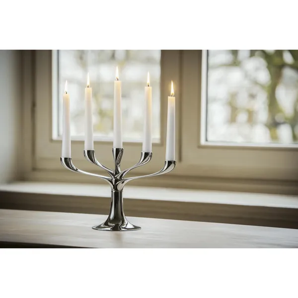 123167 - Candelabra candle holder, 3 pcs