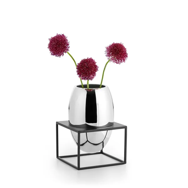 Solero Vase in Stand, L