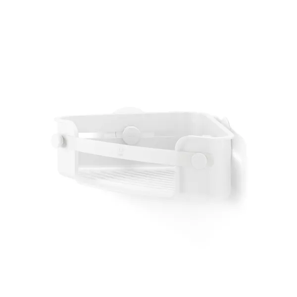 FLEX Adhesive Corner Bin, white
