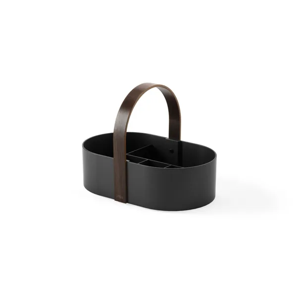 BELLWOOD Caddy, black/walnut