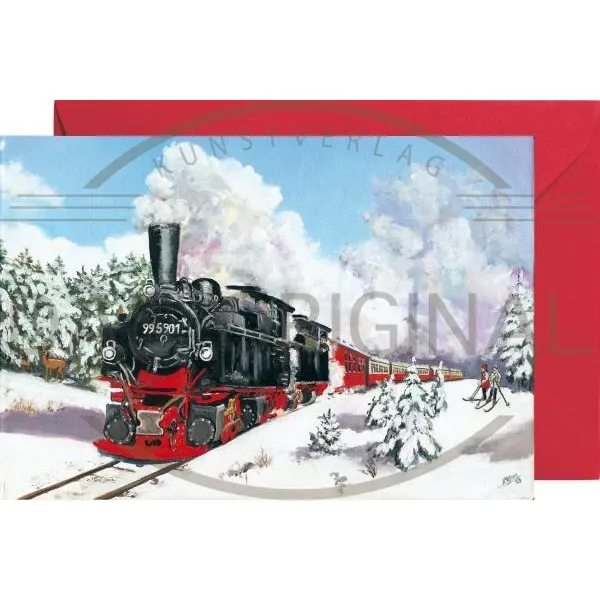 2974 - Mini Advent Calendar "Harzer Schmalspurbahn" (Harz Narrow Gauge Railway)