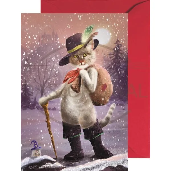 2979 - Mini advent calendar - Puss in Boots