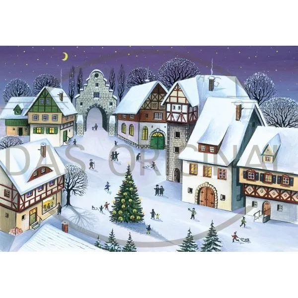 2985 - Adventskalender Weihnachtsabend