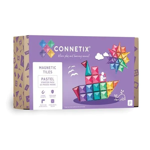 CT-P-00064-ST - Pastel Starter Pack, from 3 years, 64 pieces