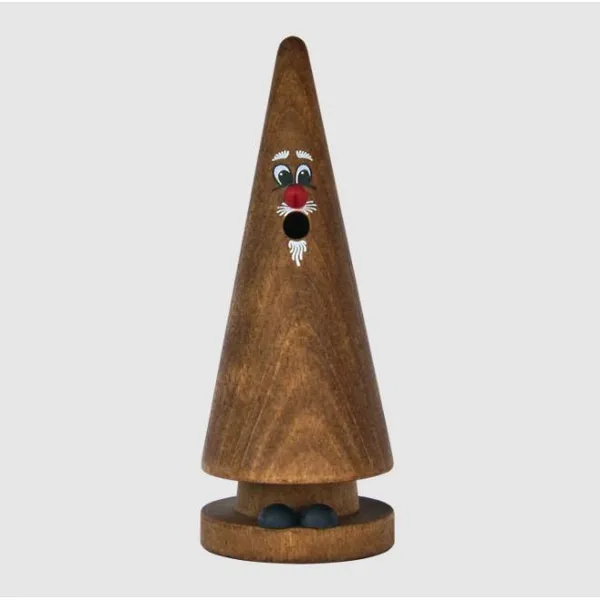 2058 - Crottendorfer goat leg - Addi Advent (brown) , 13 cm