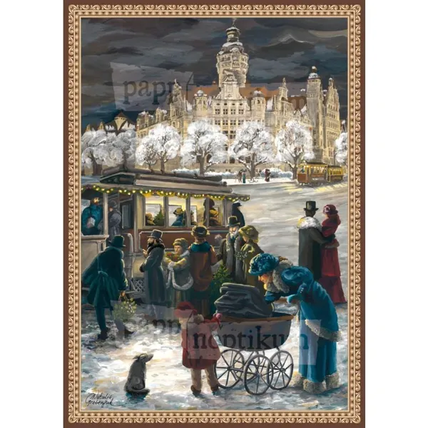 1005 - Leipzig - Old Town Hall Market (Mini Advent Calendar)