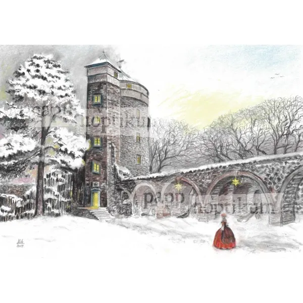1013 - Stolpen Castle - Coselturm (Advent calendar)