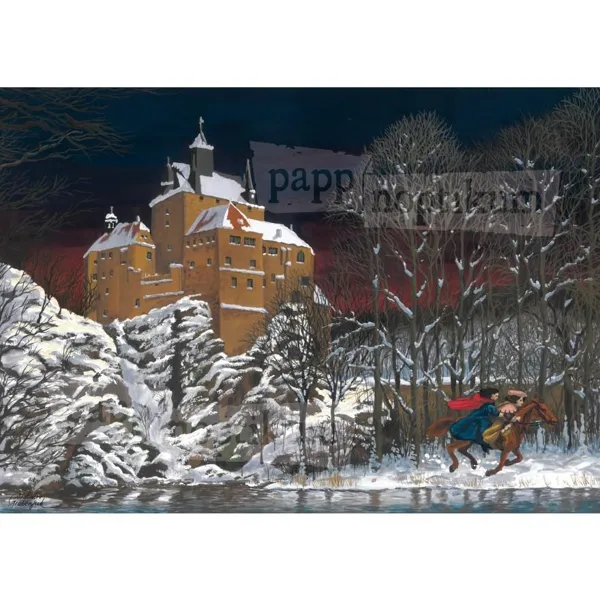 1024 - Snow White - Kriebstein Castle (folded card)