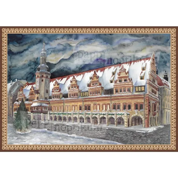 1029 - Leipzig - Old Town Hall (Mini Advent Calendar)