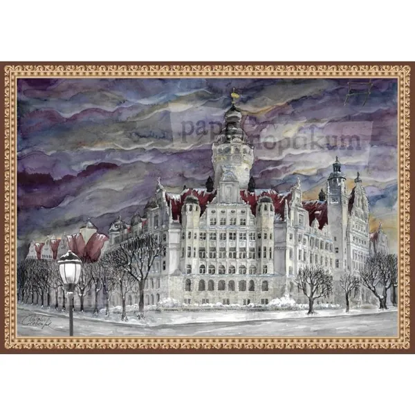 1032 - Leipzig - New City Hall (Mini Advent Calendar)