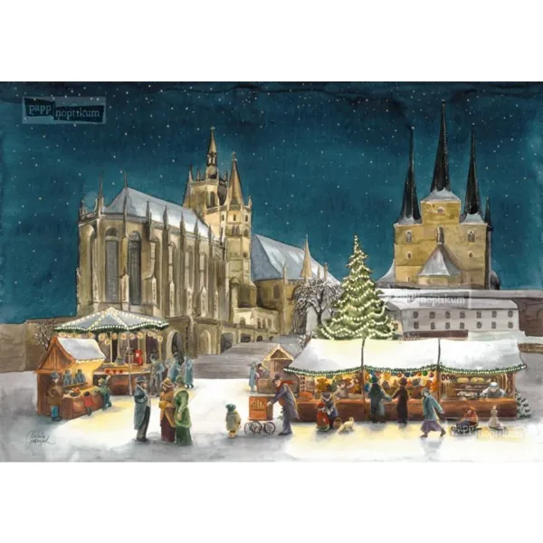 1043 - Erfurt Cathedral (folding card)