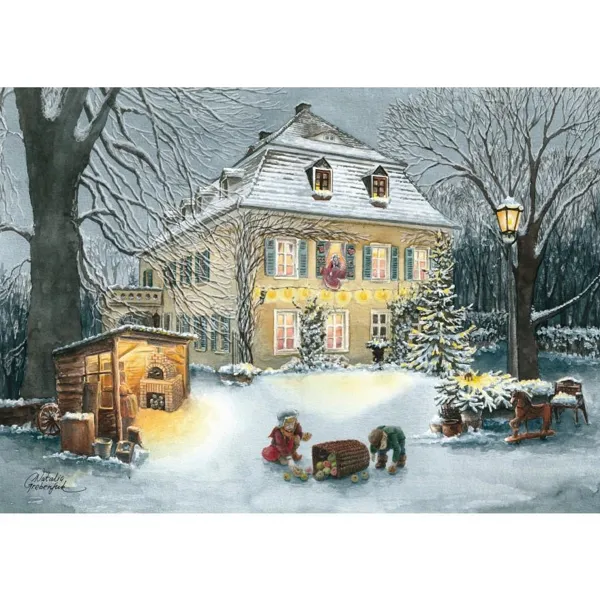1070 - Frau Holle - Endschütz Manor (folding card)