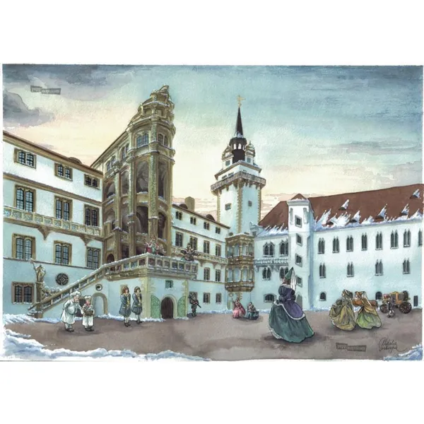 1073 - Sleeping Beauty - Hartenfels Castle (Advent calendar)