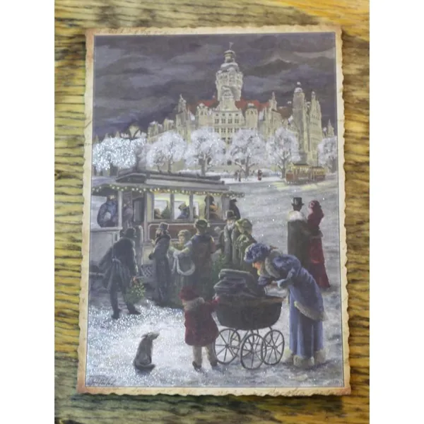 5036 - Postcard Winter Trip (with mica)