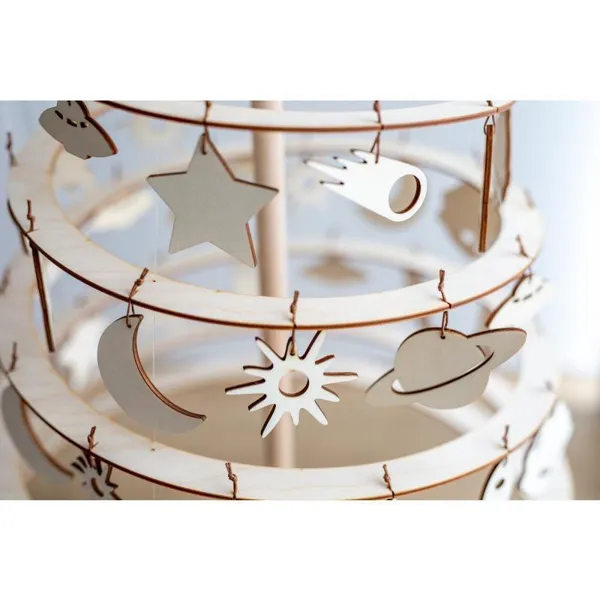 3980721 - SPACE wood decoration, medium
