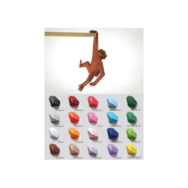 ÄFFCHEN_SCHOKO - Craft set monkey chocolate
