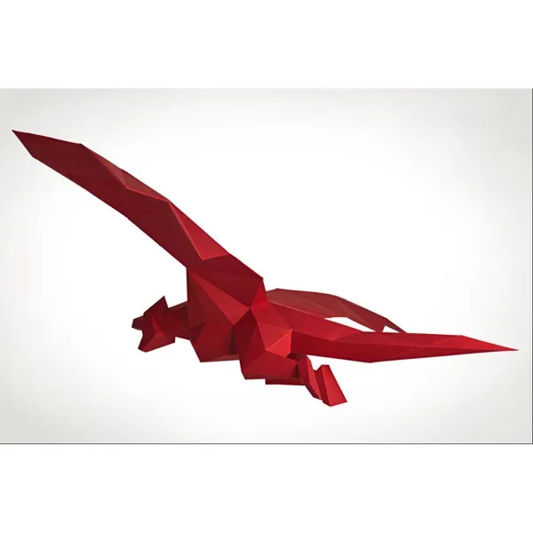 DRACHE_ZIEGELROT - Bastelset
