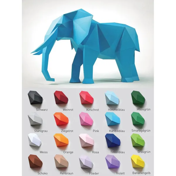 ELEFANT GRASGRÜN - Craft kit - Elephant, grass green