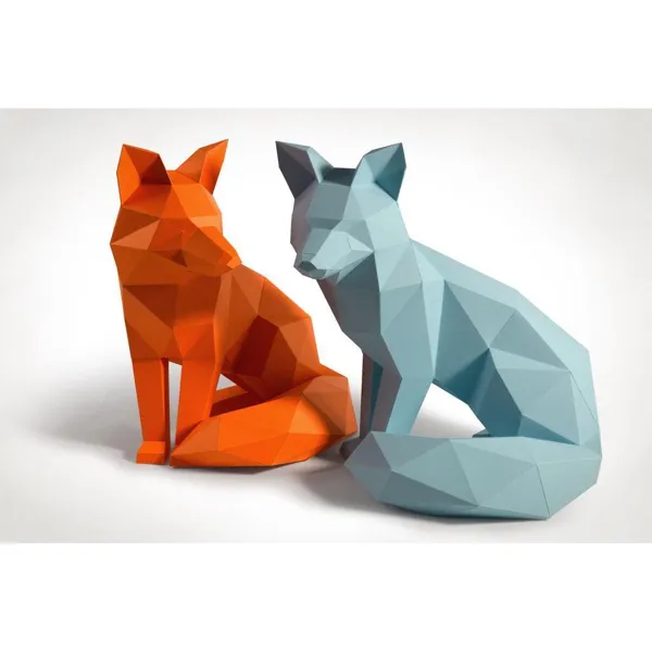 FUCHS_TINTENBLAU - Craft kit - Fox, ink blue