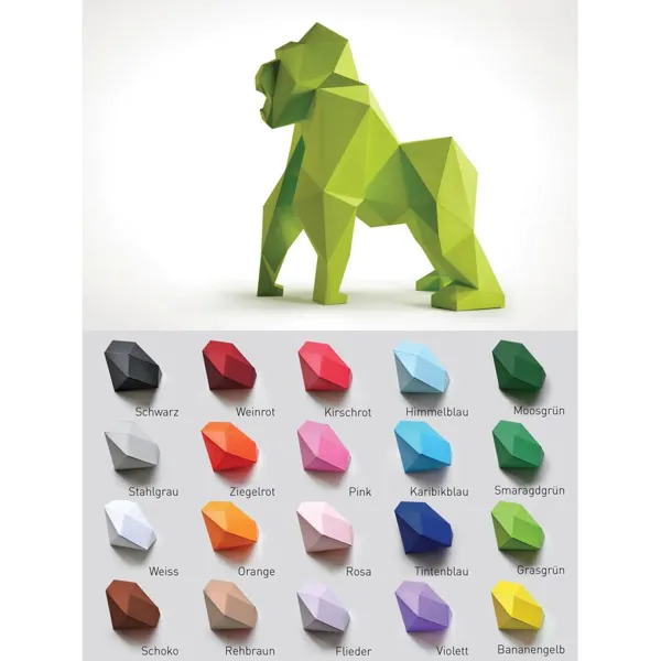 GORILLA PINK - Bastelset - Gorilla, pink
