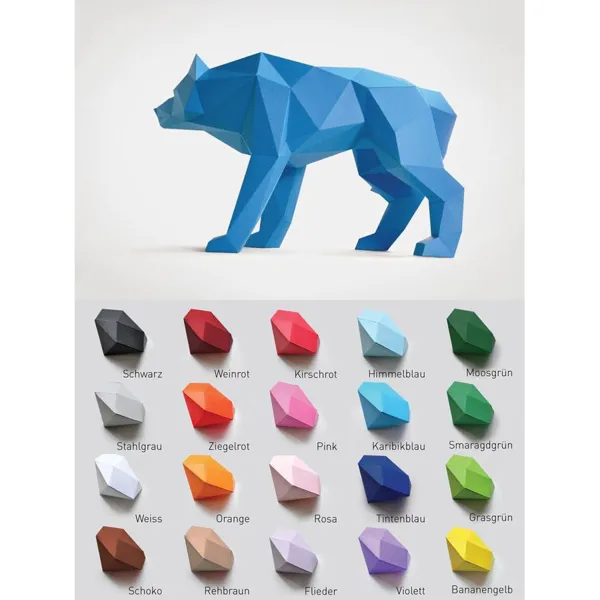 WOLF_REHBRAUN - Craft set wolf fawn