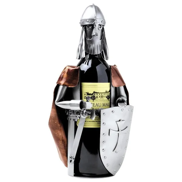 6079 - Figure - Knight wine holder