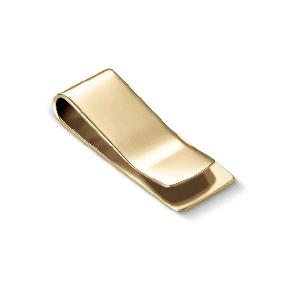 157021 - Hap money clip, brass