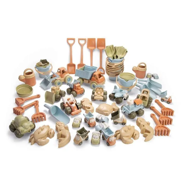 BIO SAND SET W/AUTOS 62 PARTS