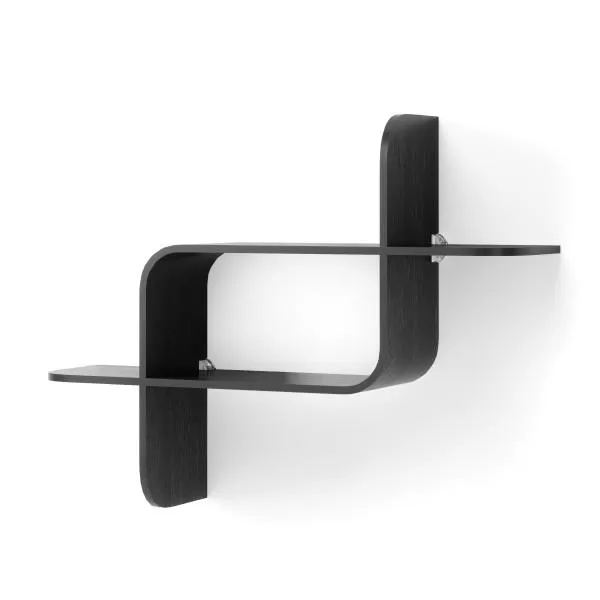 MOUNTING SHELF BLACK