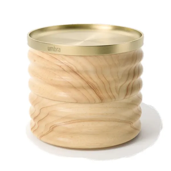 TESORA WOOD JWL BOX NAT/BRAS