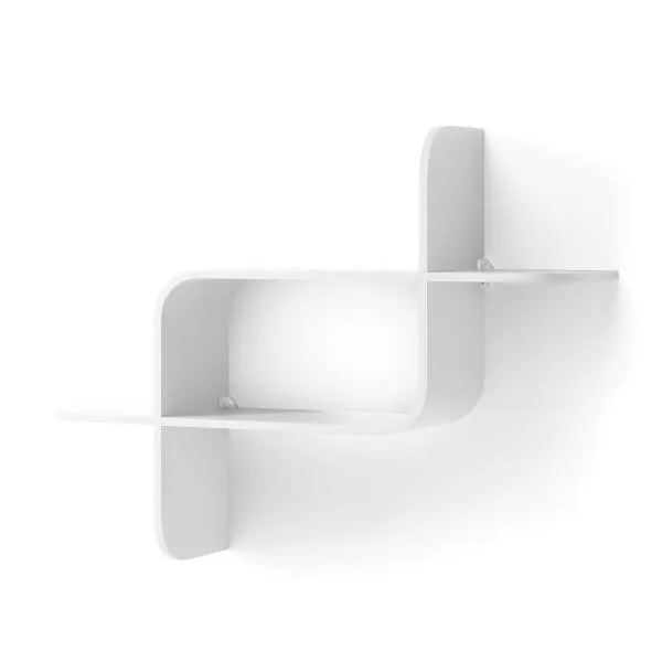 MOUNTING SHELF WHITE