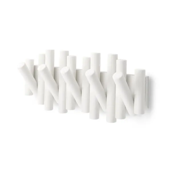 1011471-660 - PICKET RAIL HOOK WHITE