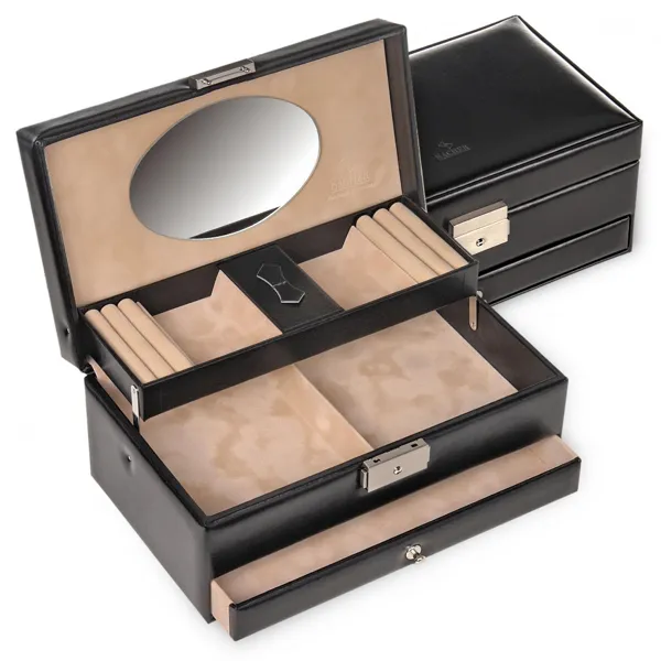 35.000.290443 - Jewellery box Hanna new classic black