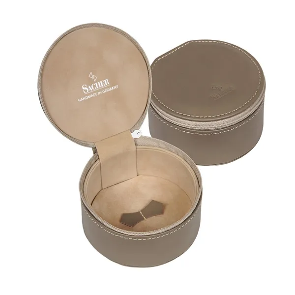 B6.107.565943 - Jewellery box Betsy nature taupe leather