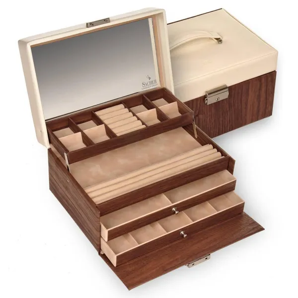 66.000.543143 - Jewellery box Jette nordic style / mahogany